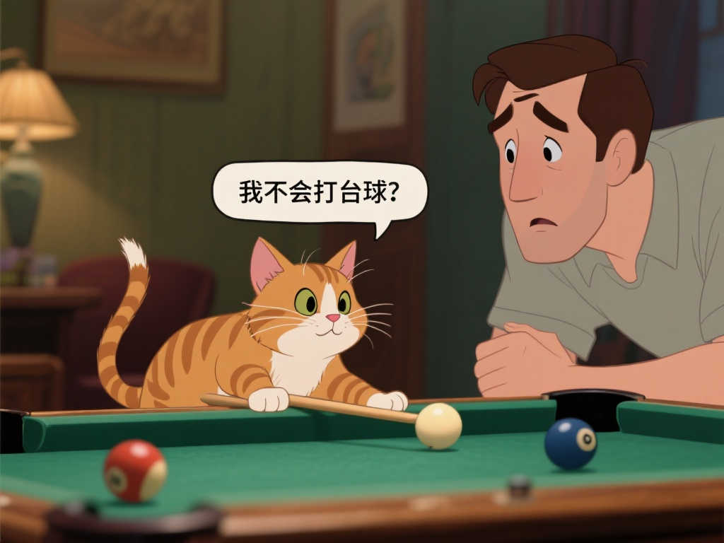 很明显